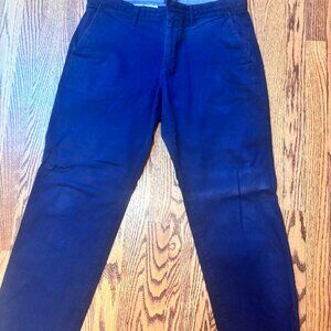 Gap 35x30 Cotton Stretch Chinos Blue